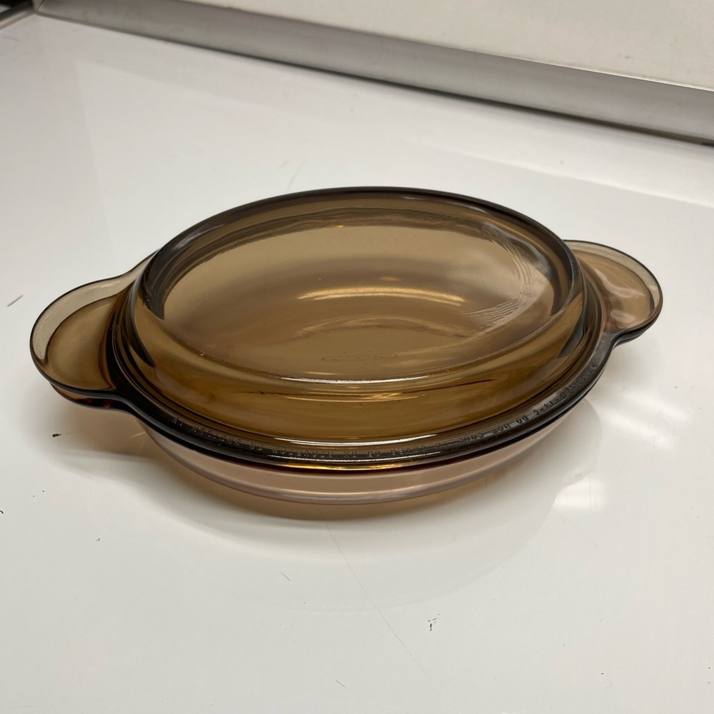 Corning Vision Amber Glass Casserole Dish